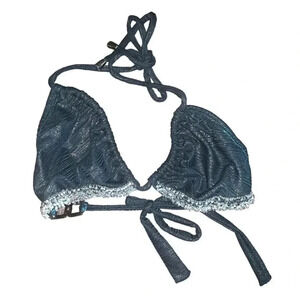 Lateen beaded bikini top